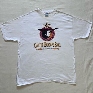 COPY - Vintage American Cancer Society Charity ball T-shirt, size XL